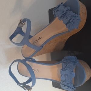 Ladies  cork wedge  heels